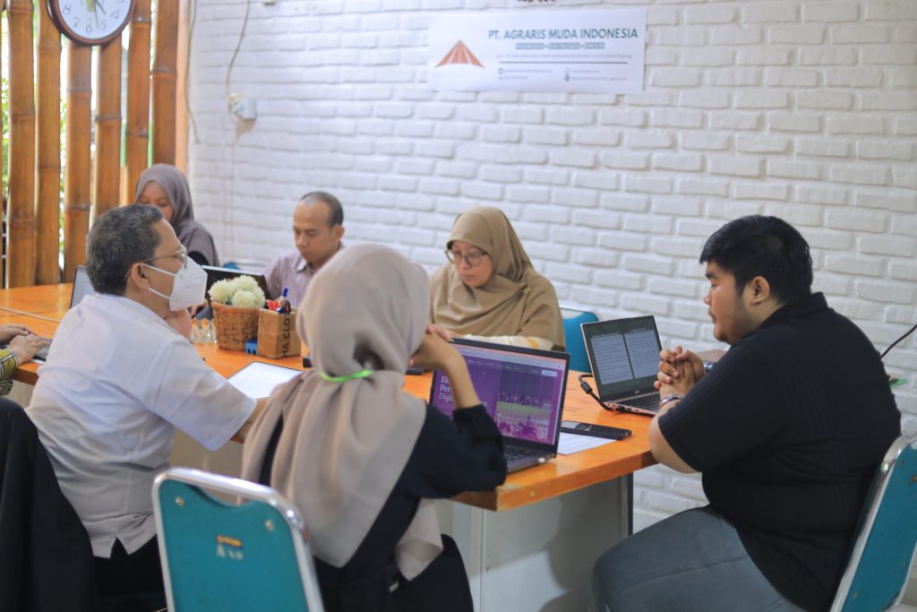 Kunjungan Pendampingan dan Pembinaan Badan Riset dan Inovasi Nasional di PT Agraris Muda Indonesia: Akselerasi Program RIIM Startup Gelombang 4