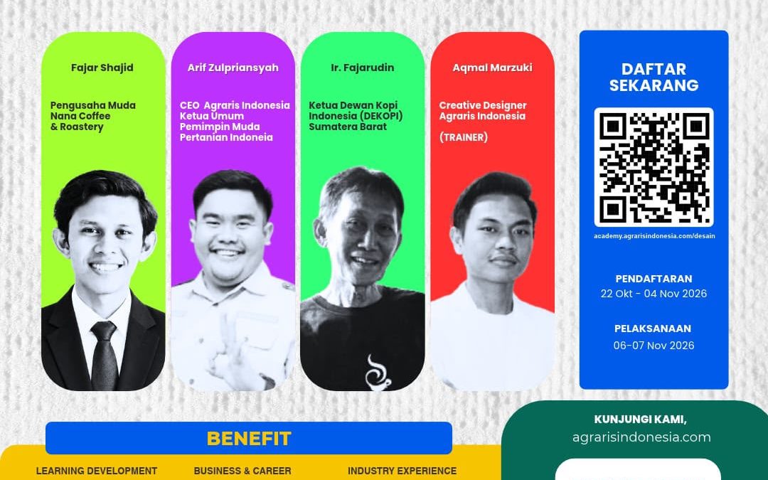 Agraris Academy: Hadirkan Pelatihan Desain Grafis Berbasis Industri Pertanian